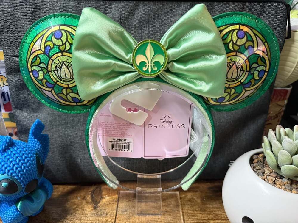 Loungefly Disney Princess Tiana Stained Glass Ear Headband
